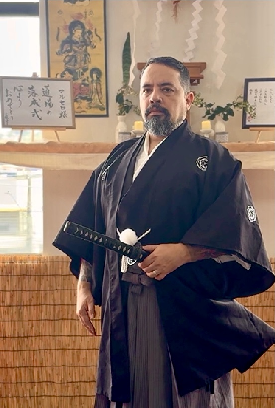 Jason Vieira Sensei, fundador da Ōtake Bukyō Ryū Hyōhō