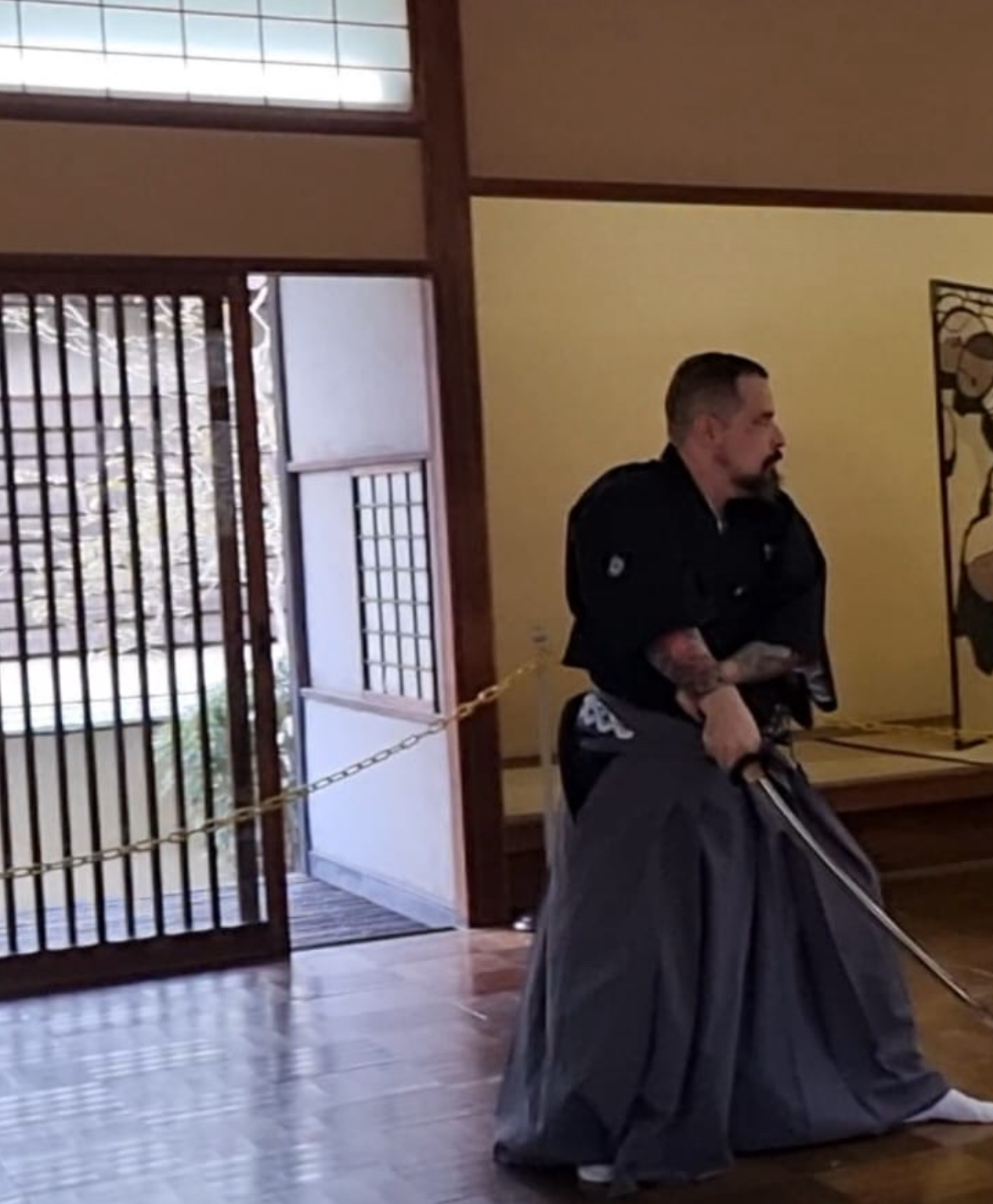 Battōjutsu e saque da espada no Koryu Dojo