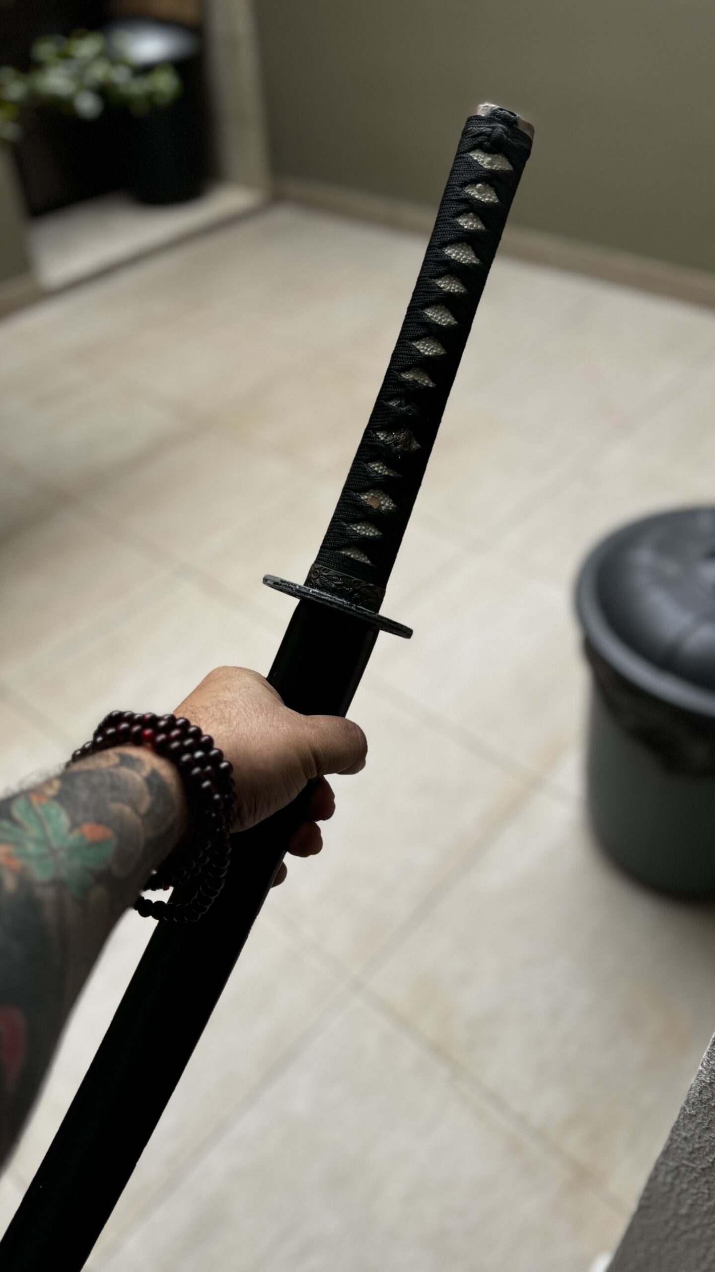 Katana tradicional japonesa
