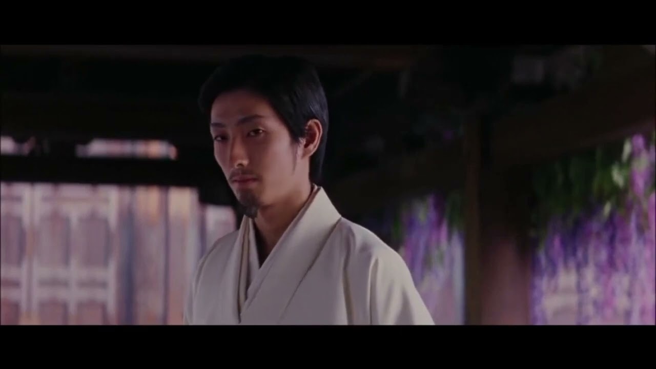 Nakamura Shichinosuke II como Imperador Meiji