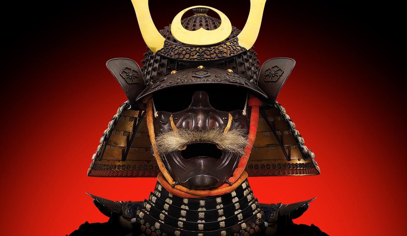 Kabuto samurai tradicional