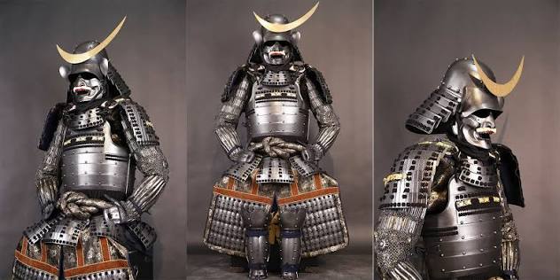 Armadura samurai tradicional japonesa