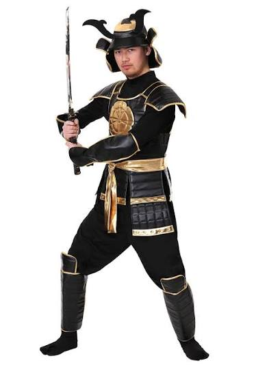Exemplo de cosplay samurai